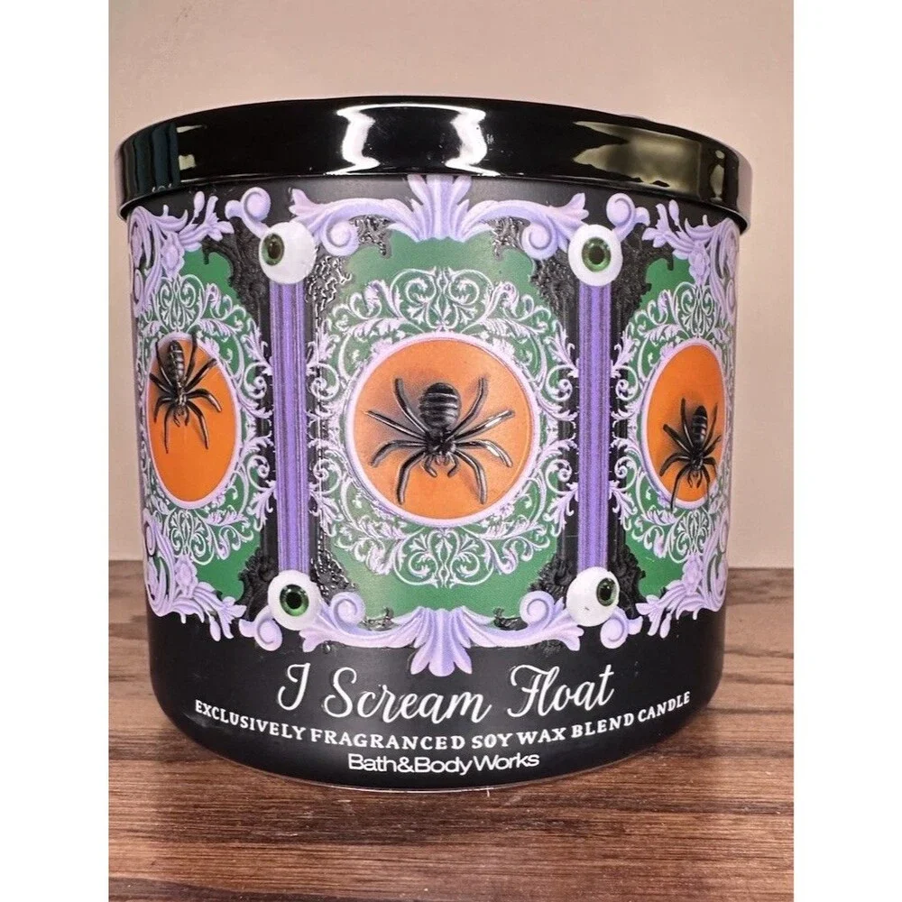 Bath & Body Works I Scream Float Scented 3-Wick Soy Wax Candle